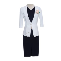 SKCS001 Supply of professional wear women's dress Order dress up beautician suit dress Online order straight dress Straight dress franchise SKCS001 Supply of professional wear women's dress Order dress up beautician suit dress Online order straight dress Straight dress franchise